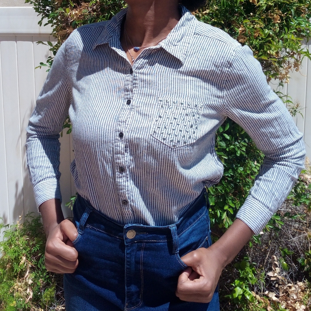 Route 66 button down long sleeve